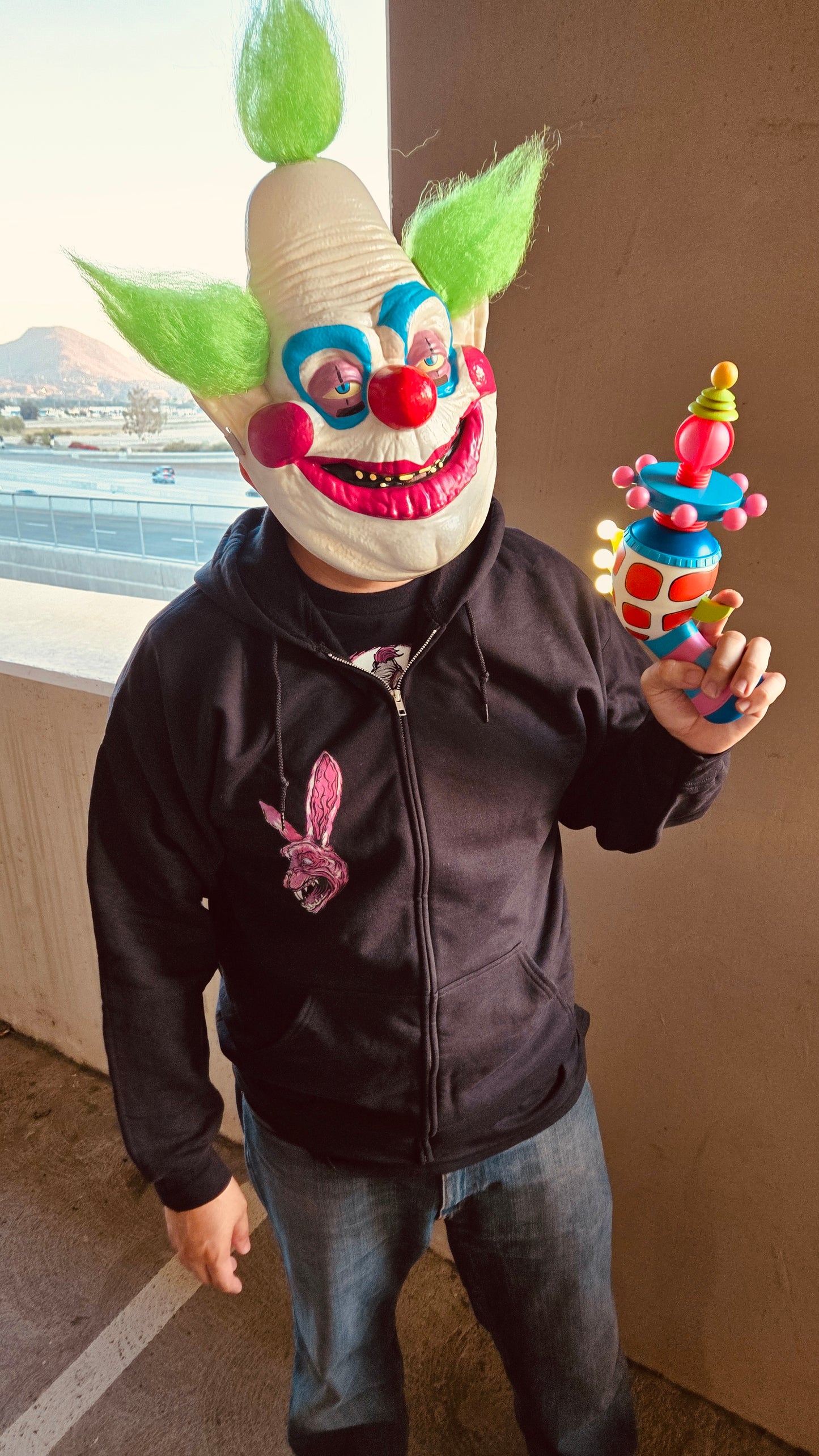 Attack of the Killer Klowns zip hoodie
