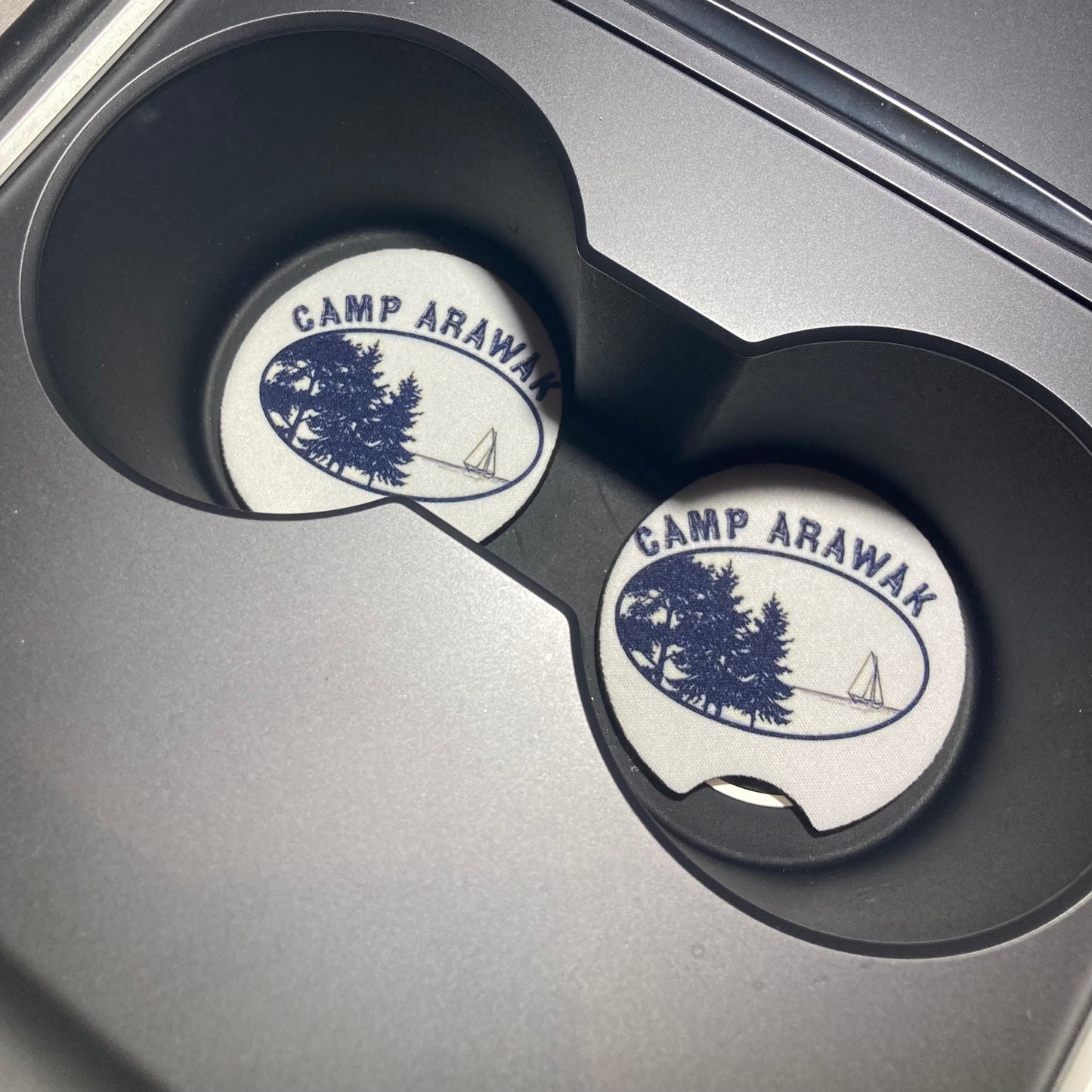 Camp Arawak car coaster pack