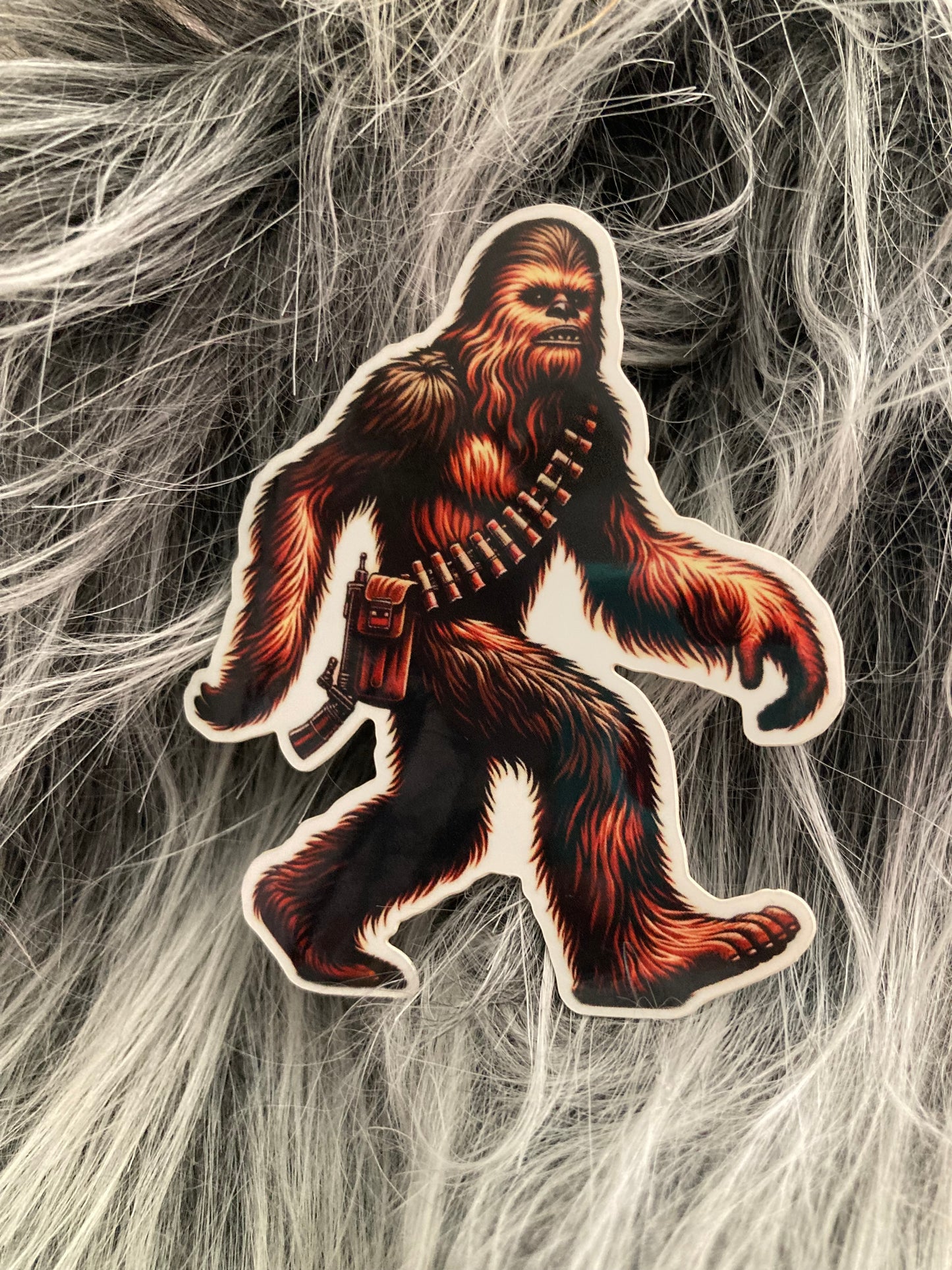 Bigfoot in Space - sticker