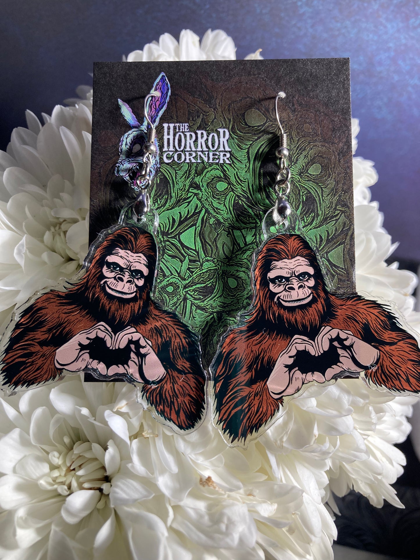 Bigfoot earrings