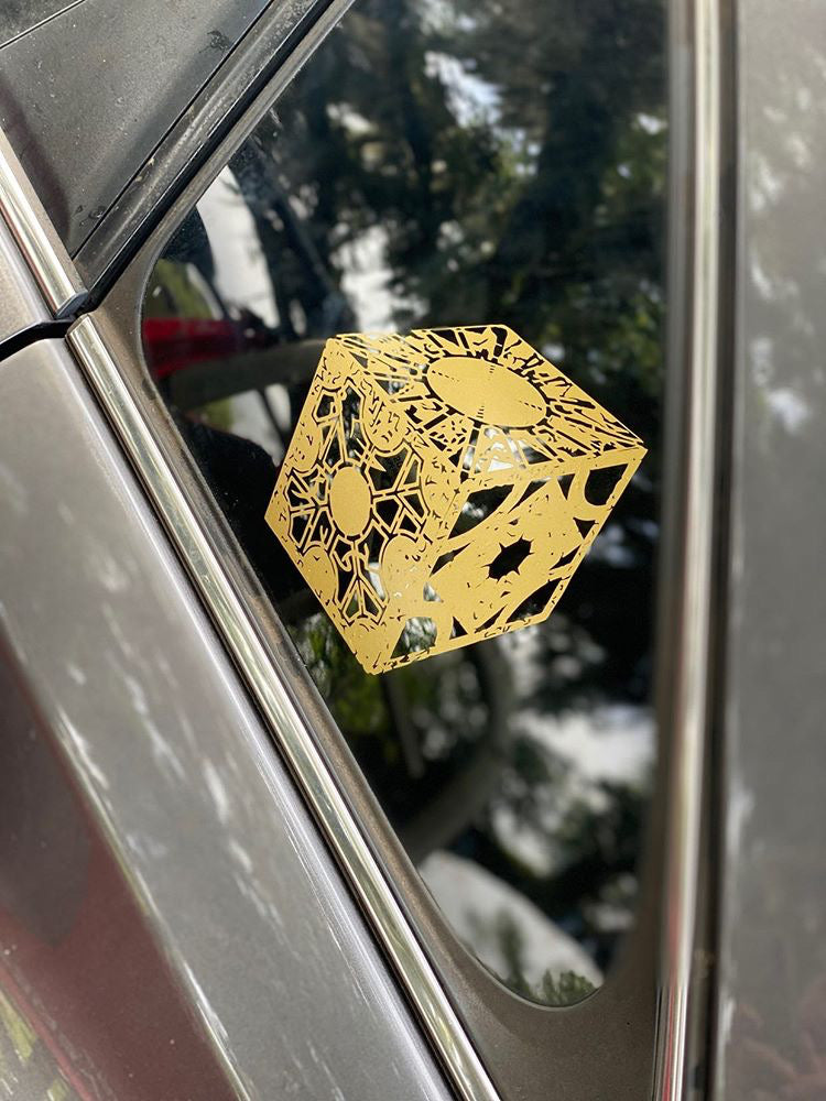 Cube Lament Configuration Vinyl Car Window Decal