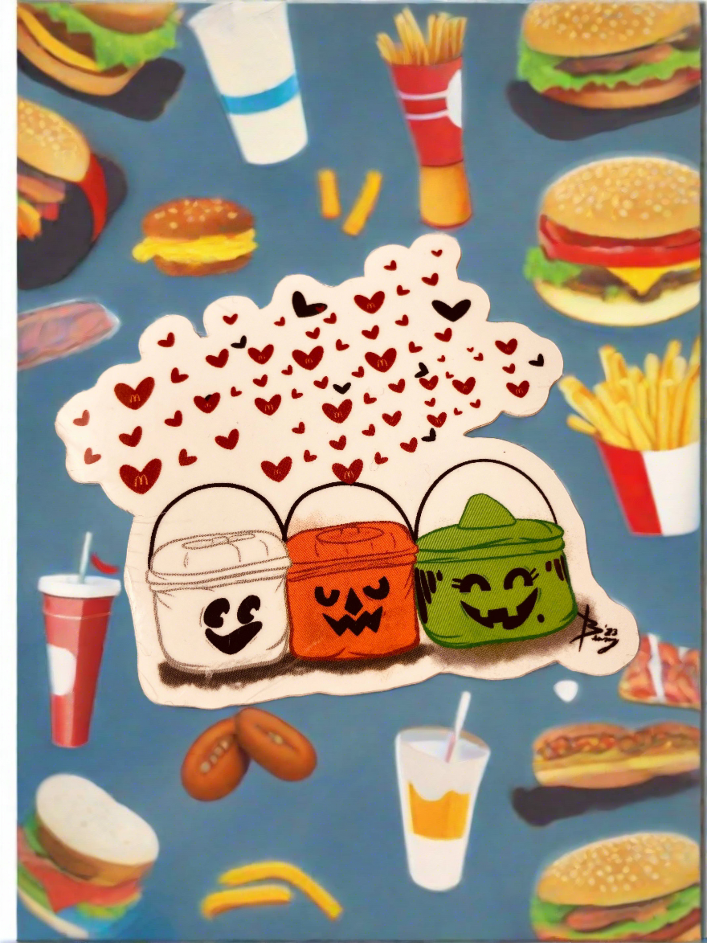 Boo Buckets 3" sticker