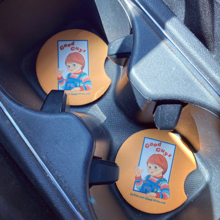 Good Guys car coaster pack