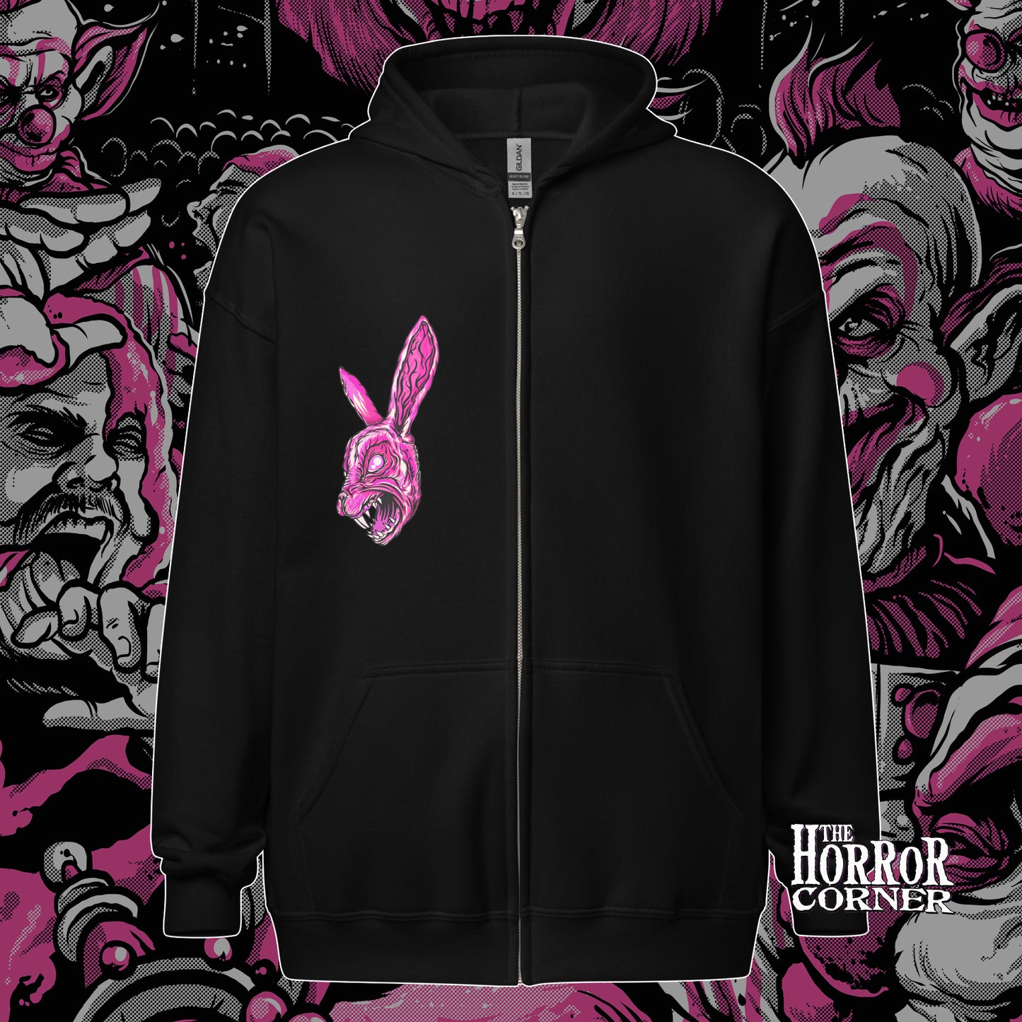 Attack of the Killer Klowns zip hoodie