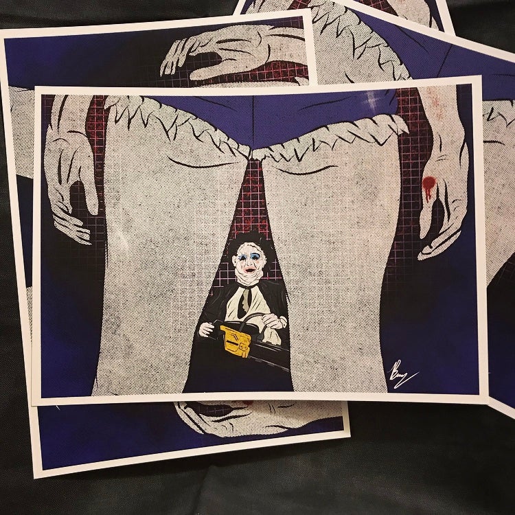 Slaughter Central art print