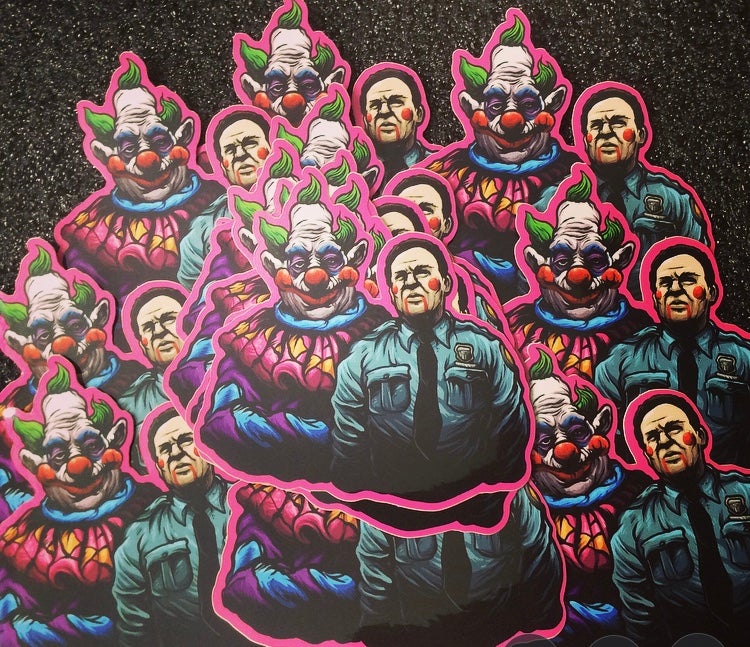 Jumbo Klown sticker 3”