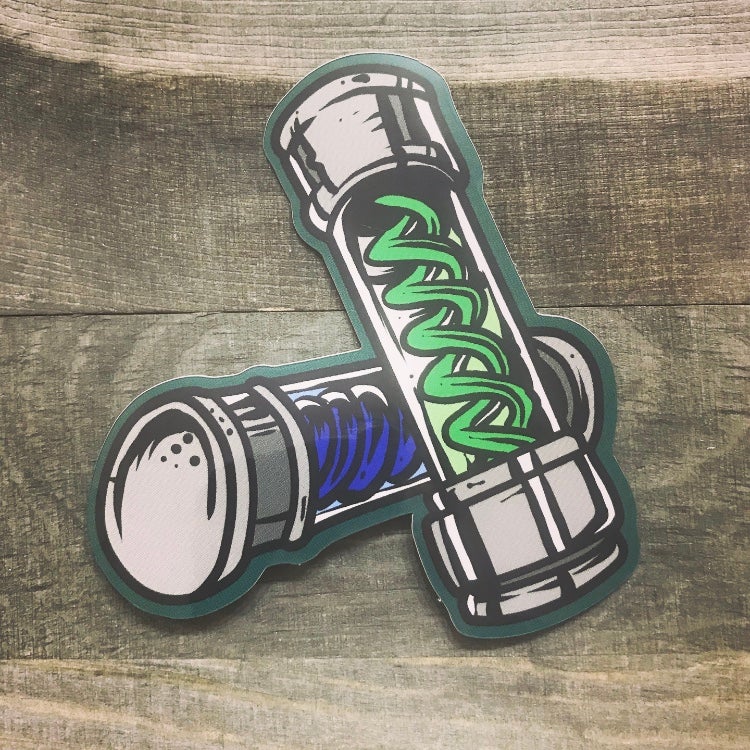 T-virus and Antivirus vials 3”