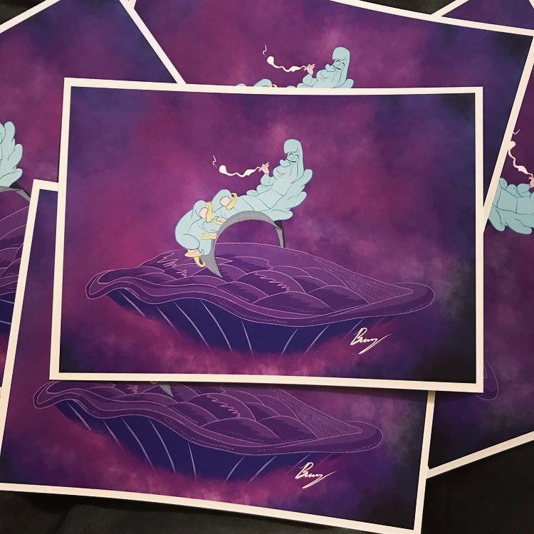 Life is a Wonderland art print