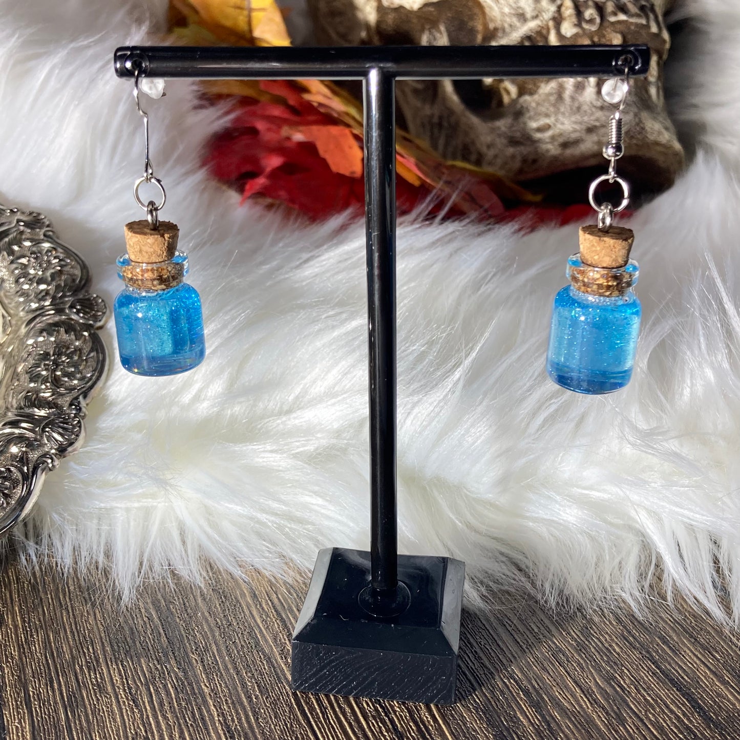 Drink Me earrings