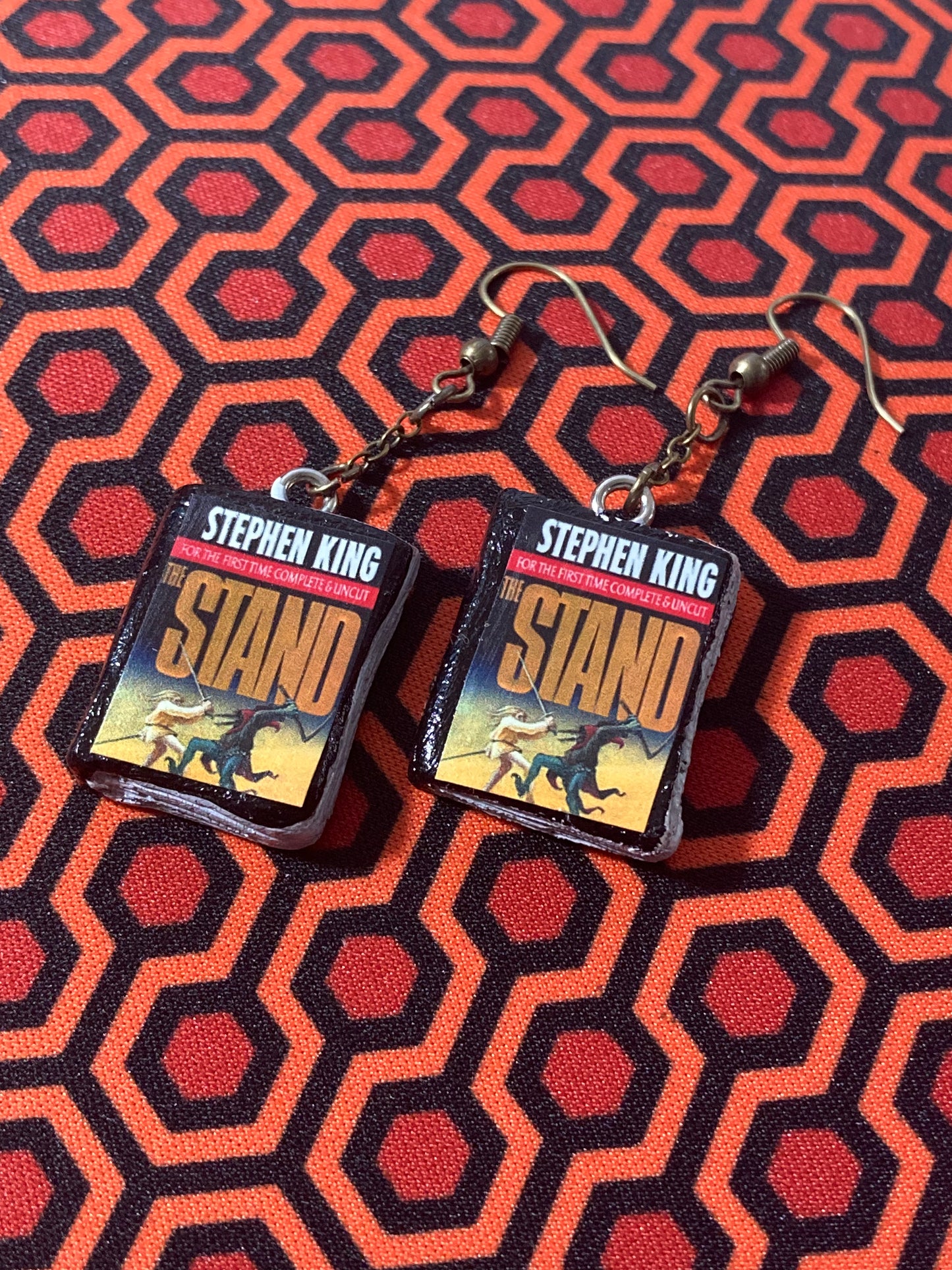 The Stand book earrings