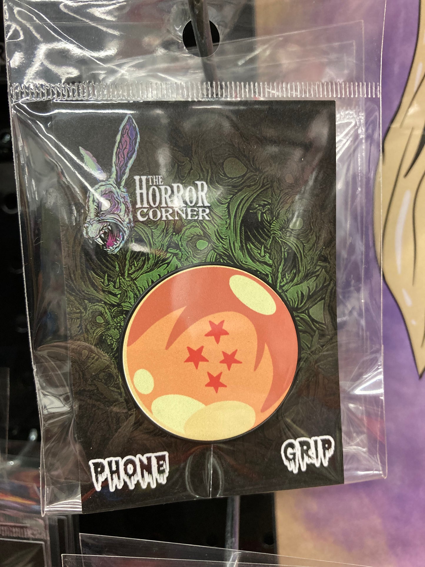 DBZ 4 star phone grip