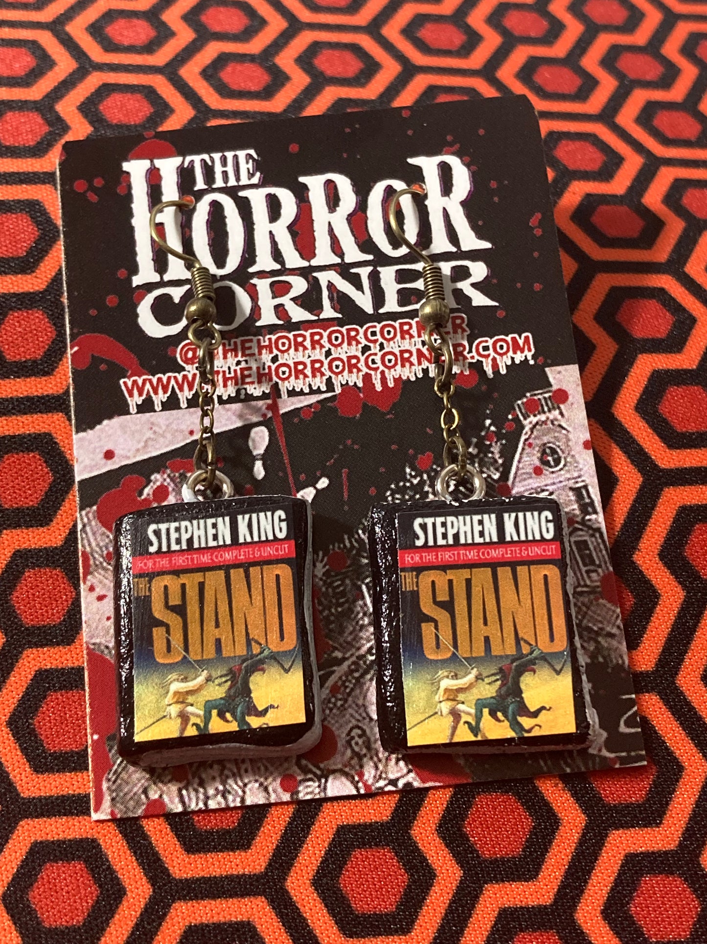 The Stand book earrings