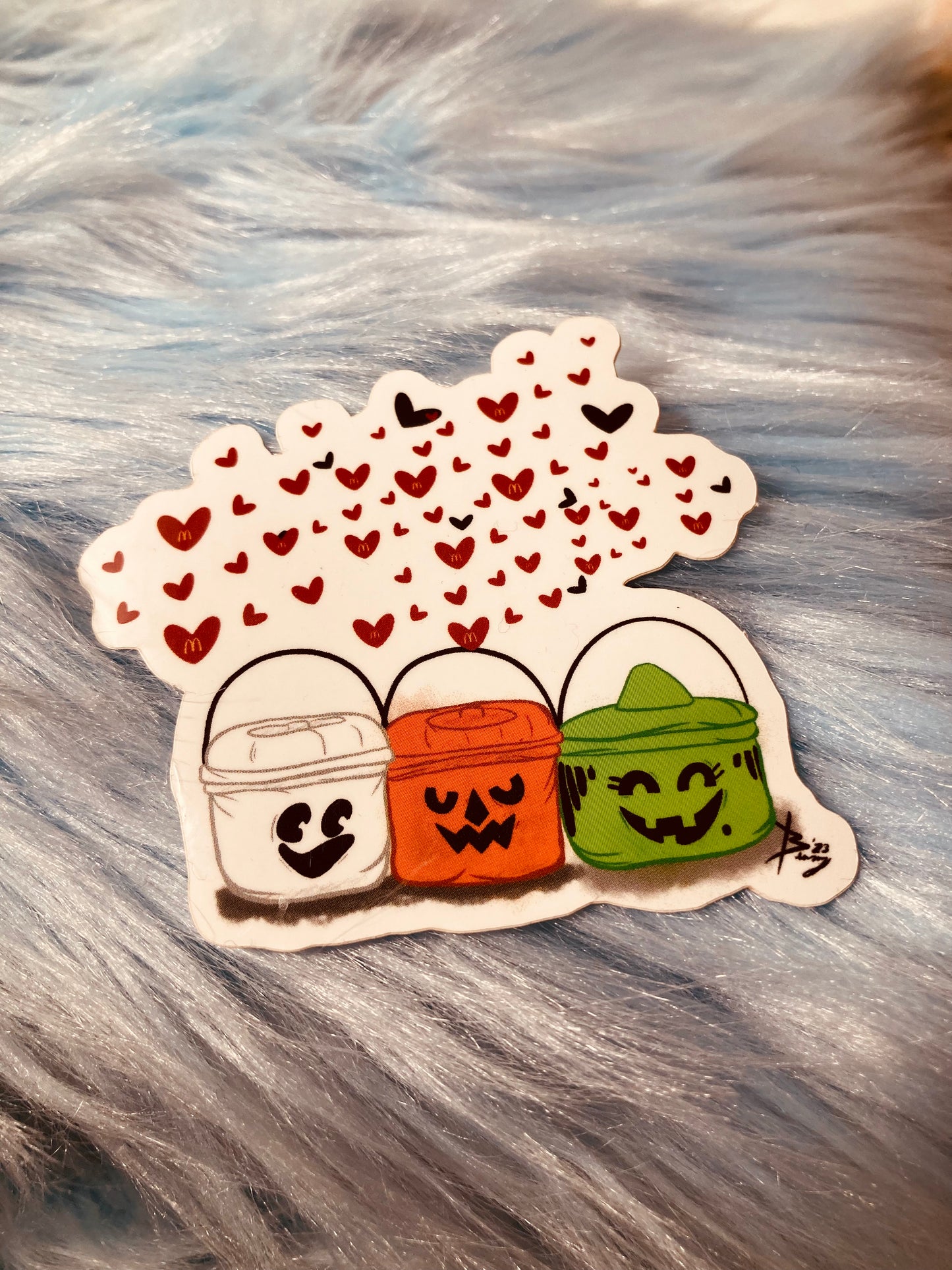 Boo Buckets 3" sticker