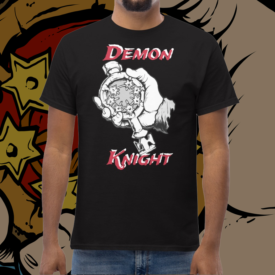 Demon store knight shirt