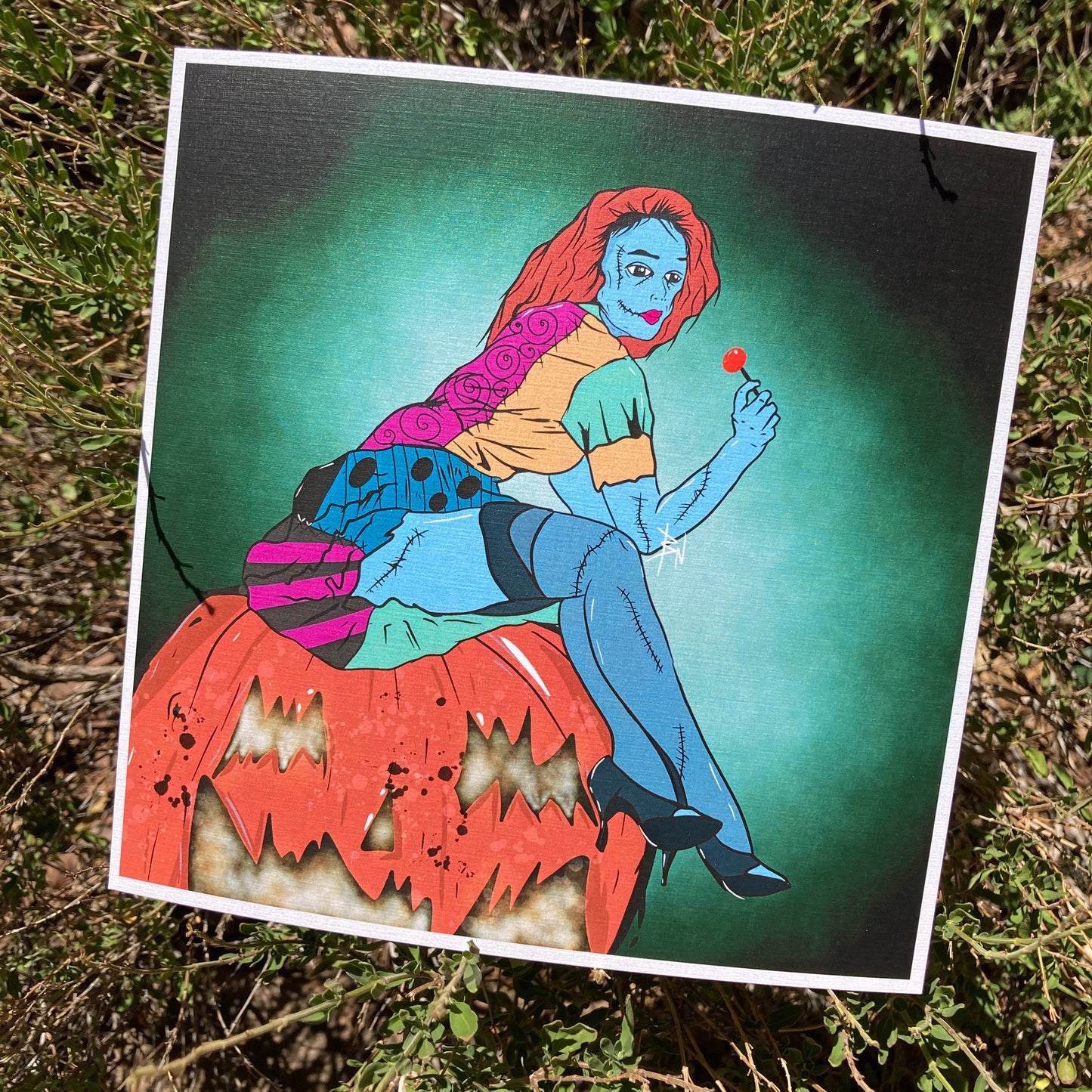 Pinup Sally art print