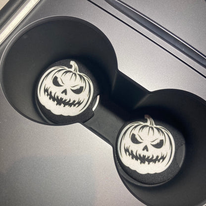 Pumpkin Car Coaster Pack