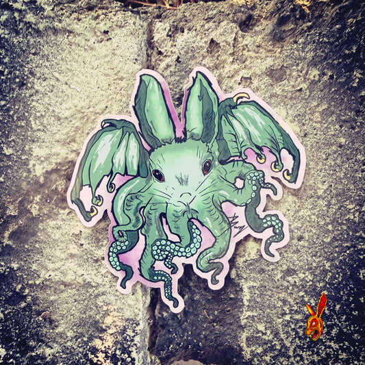 Bunthulhu 4" sticker