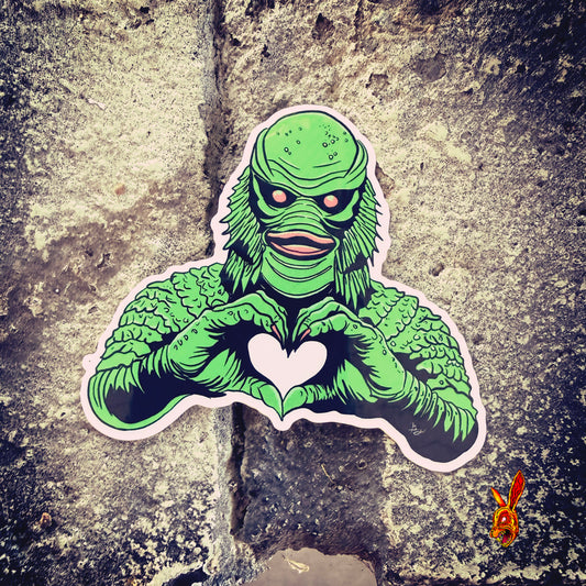 Creature Heart Hands sticker