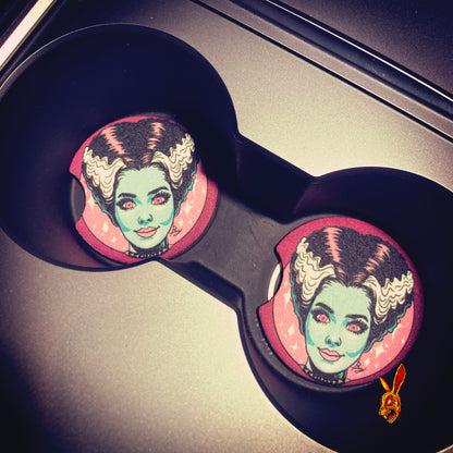 Electric Bride Car Coaster Pack