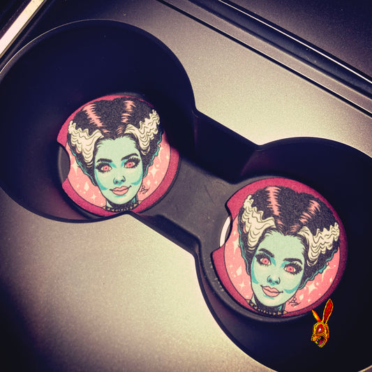 Electric Bride Car Coaster Pack