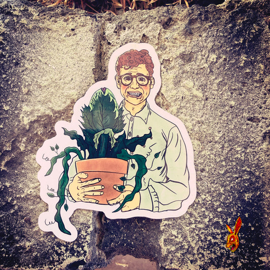 Feed Me Seymour sticker 3.8"