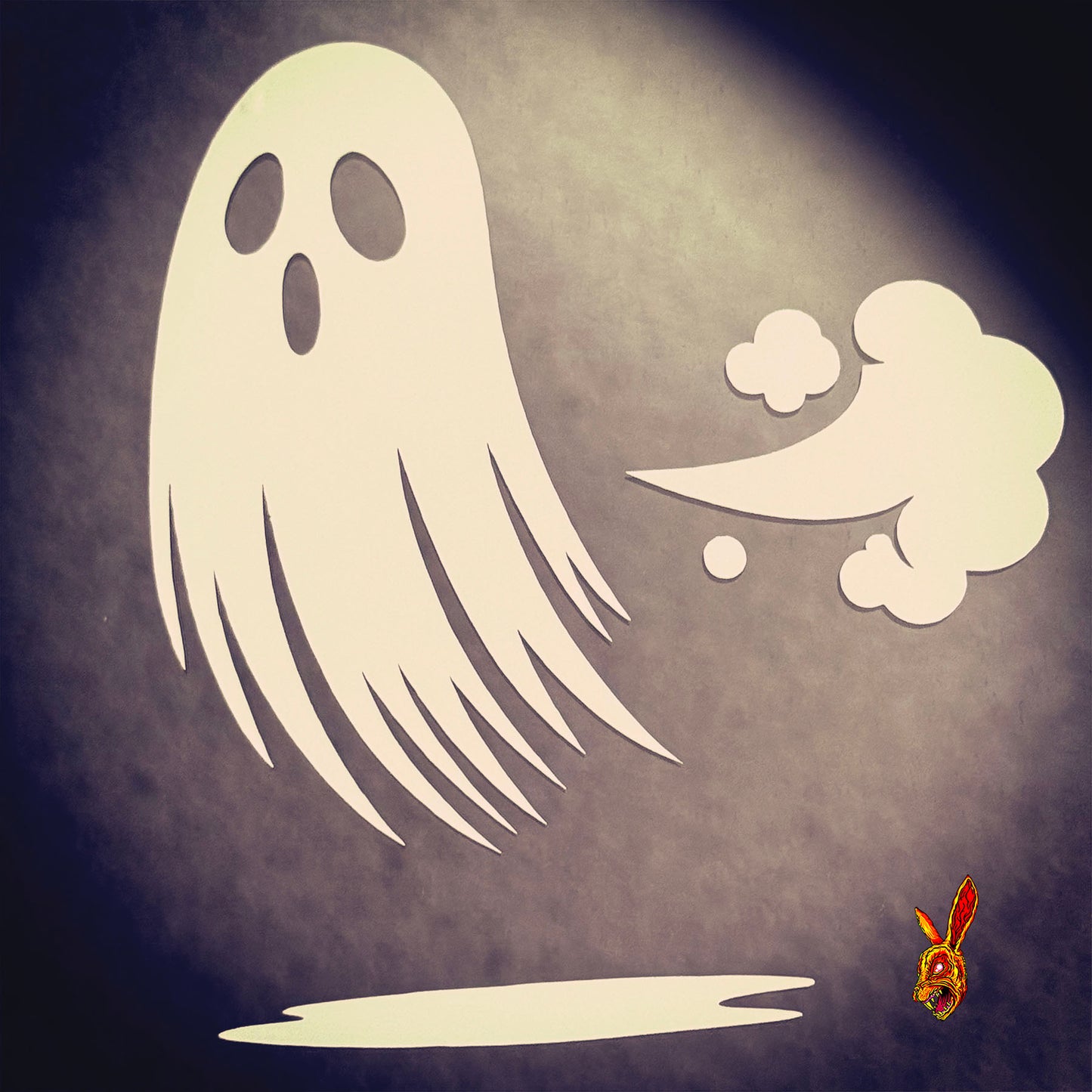 Ghost Poofs Vinyl Car Decal