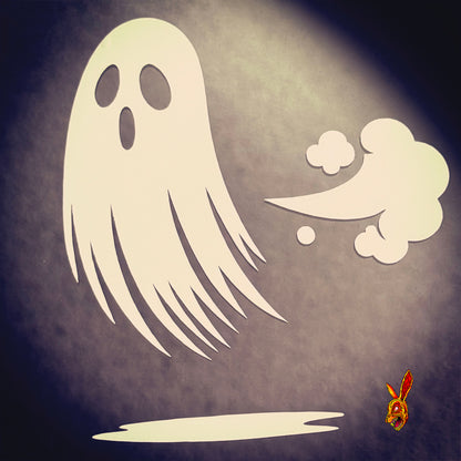Ghost Poofs Vinyl Car Decal