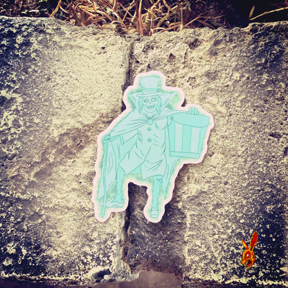 Hat Ghost sticker