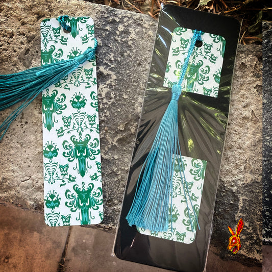 Haunted white variant bookmark