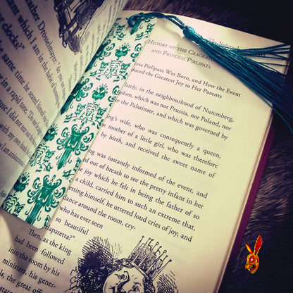 White Variant Haunted Bookmark