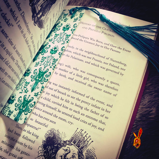 White Variant Haunted Bookmark