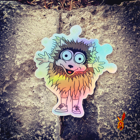 Honeycomb Guy 3” holographic