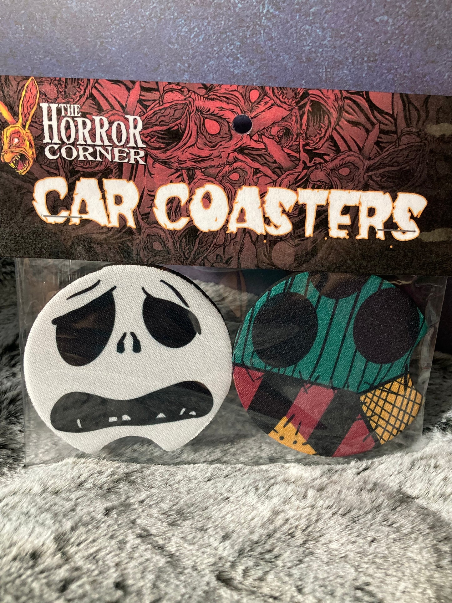 Dreadful Nightmare car coaster pack