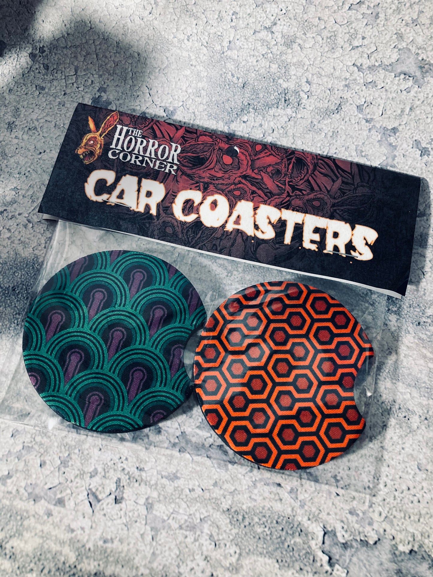 The Shining car coaster pack