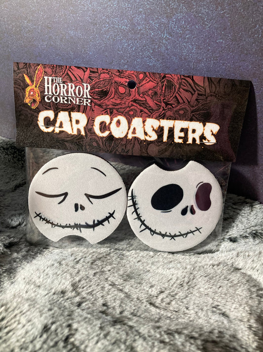Nightmare Jack car coaster pack