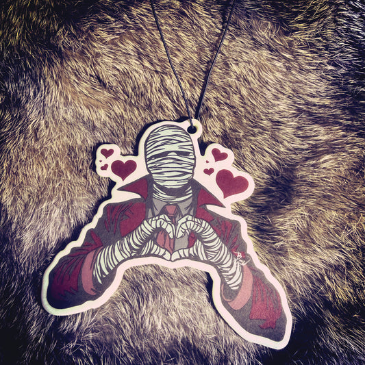 Invisible Man Heart Air Freshener