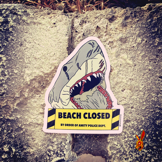 Amity Beach Closed 3”