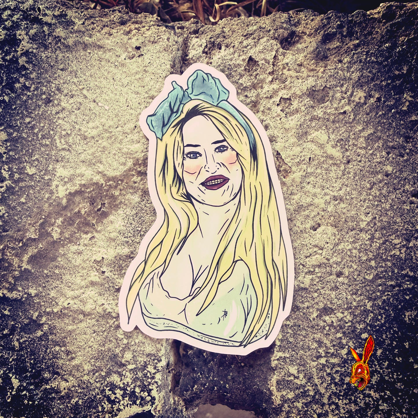 Mama Firefly sticker