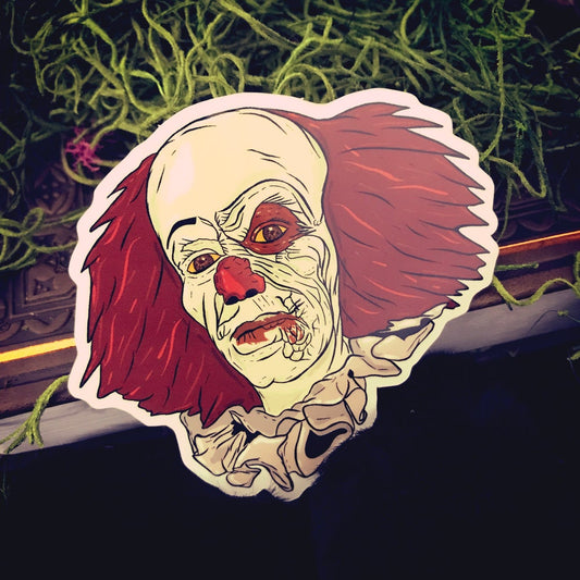 90's Pennywise sticker 3"