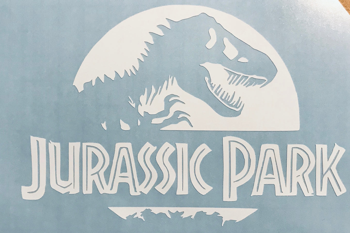 Welcome to Jurassic Park - car window decal