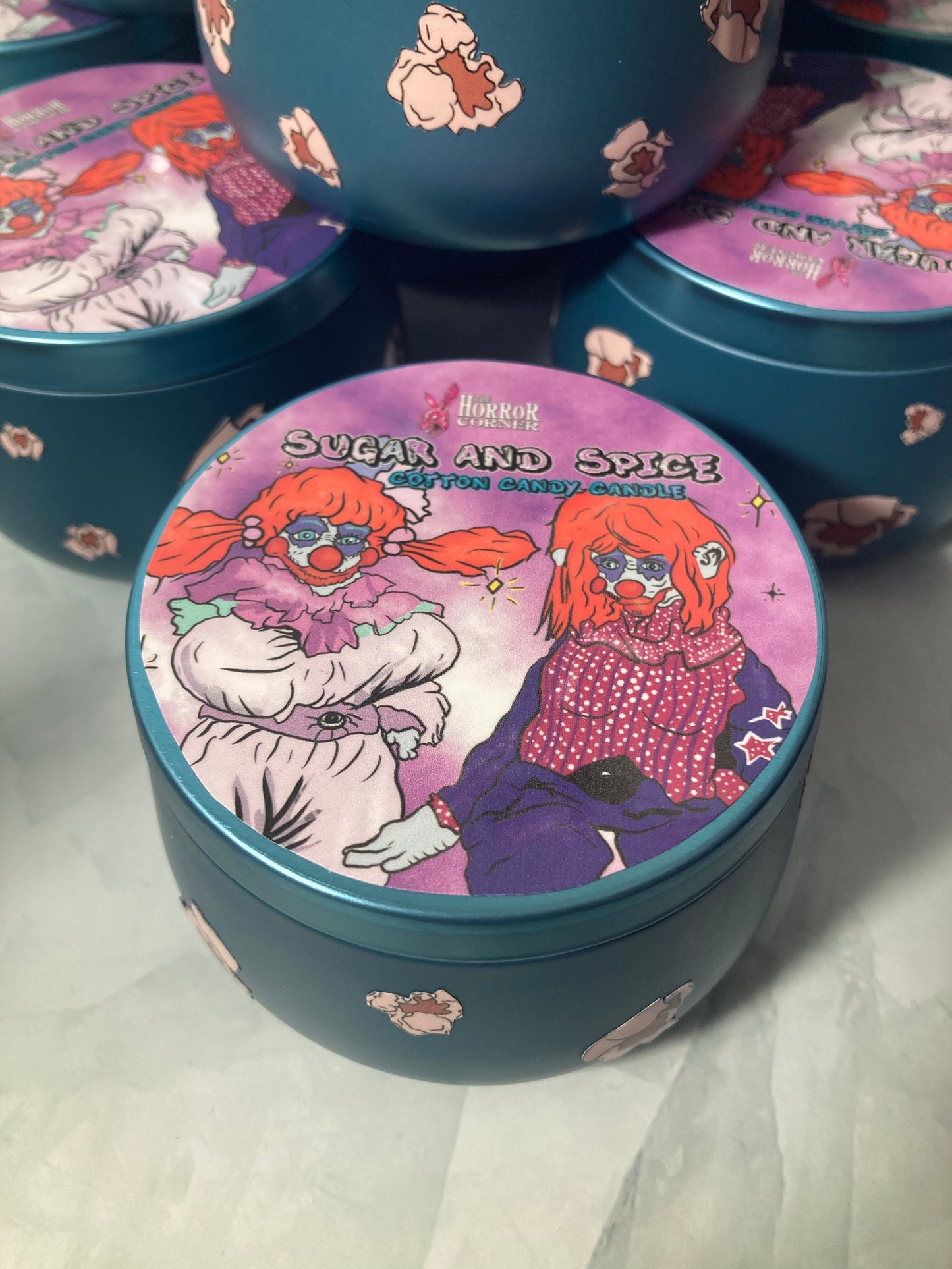 Clown Girls candle