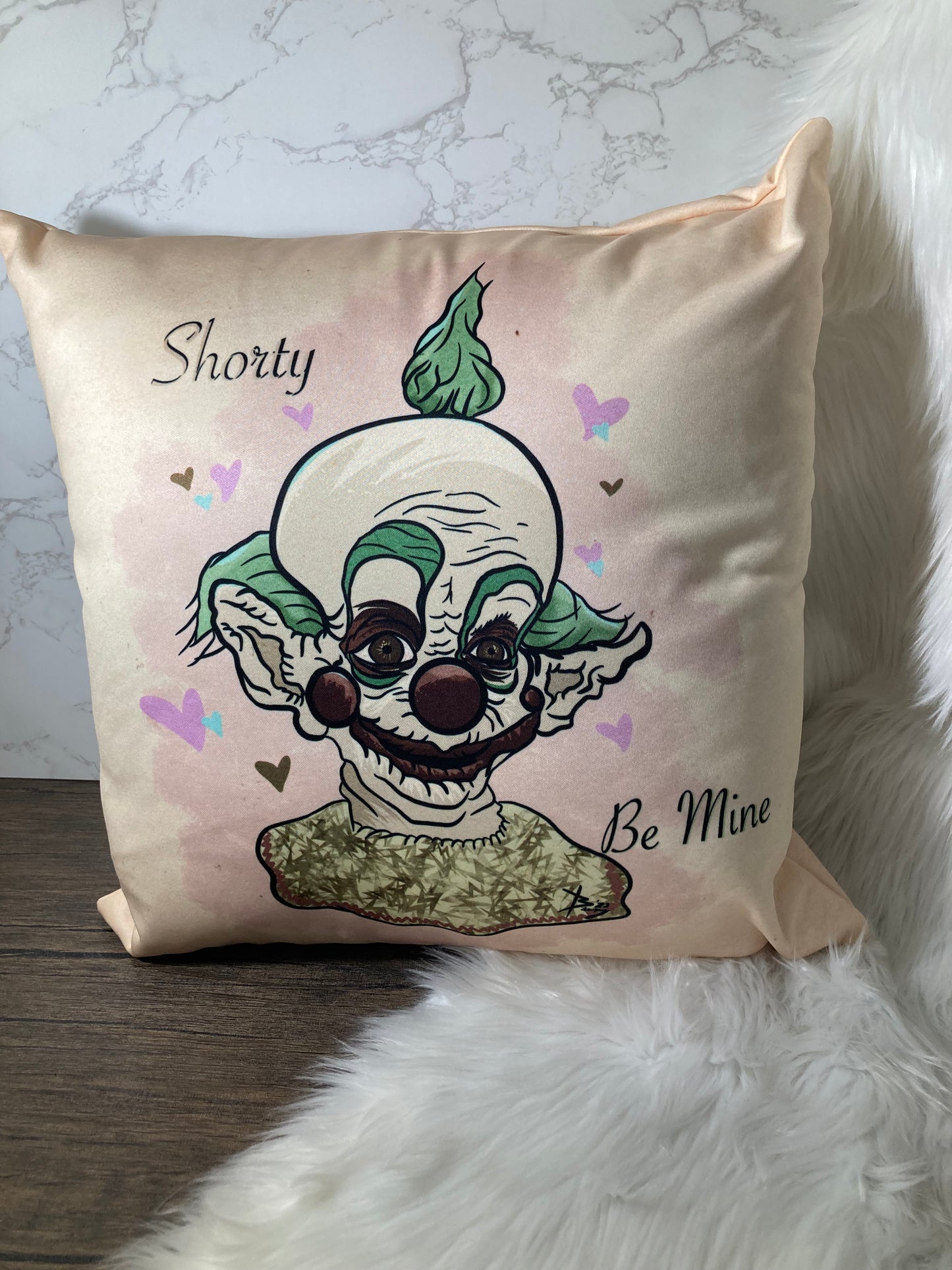 Shorty Klown pillow 18”