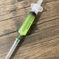 Re-Animator glow in the dark prop/collectible syringe