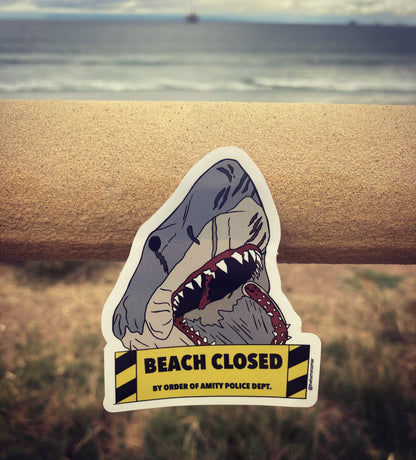 Amity Beach Closed 3”