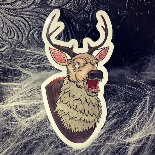 Laughing Deer sticker