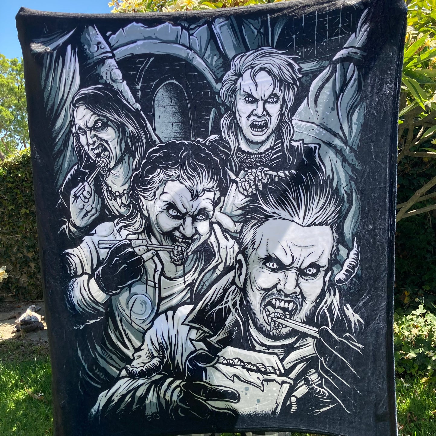 Death Breath - Throw Blanket