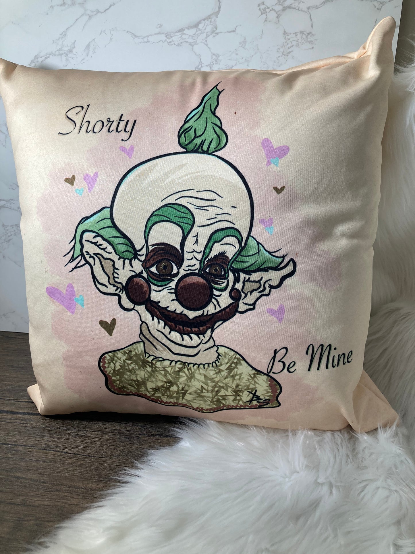Shorty Klown pillow 18”