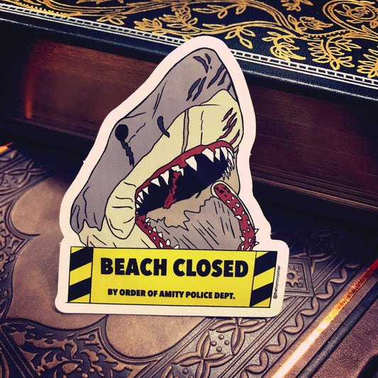 Amity Beach Closed 3”